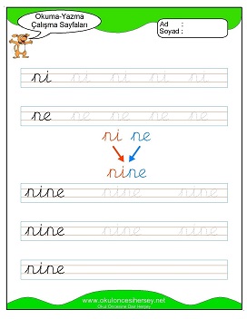 inorm Grubu Çalışma Sayfaları